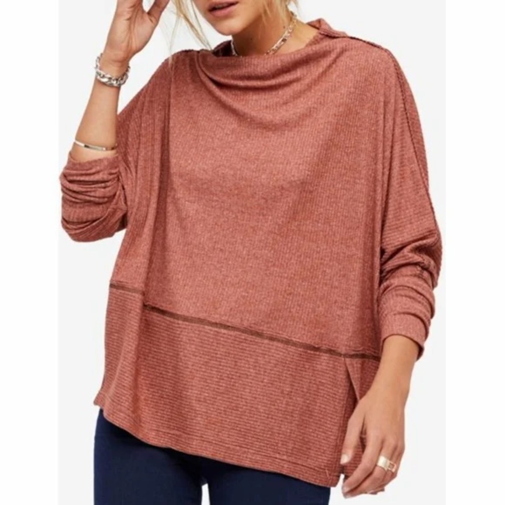 We The Free Rust tunic Sweater size S‎